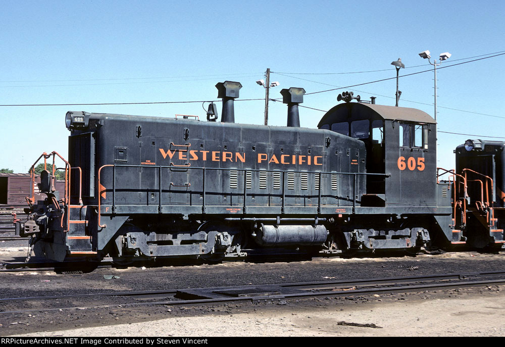 Western Pacific SW9 #605